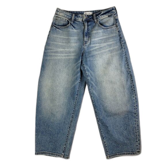 Cello Mid - Rise Barrel Jeans - Light Denim Women's - Junior's  Size 3 - Picture 1 of 8